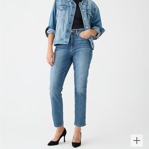 J. Crew Curvy vintage slim-straight jean in Warm Surf wash